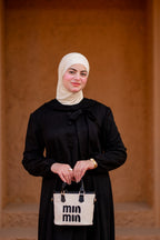 عباية قصات بفيونكه