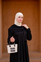 عباية قصات بفيونكه