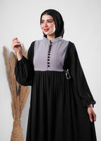 فستان كلوش بفرونسات