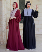 فستان كلوش بفرونسات